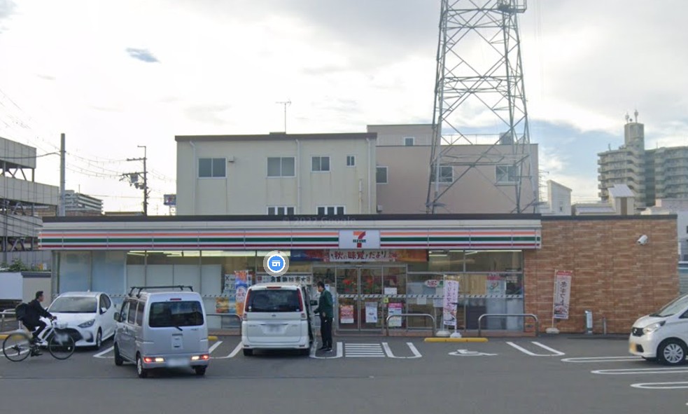 コンビニ　セブンイレブン 東大阪御厨東1丁目店（コンビニ）まで343m