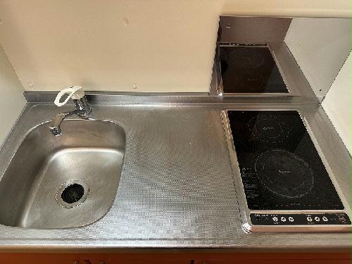 キッチン　キッチン混合水栓設置済みです