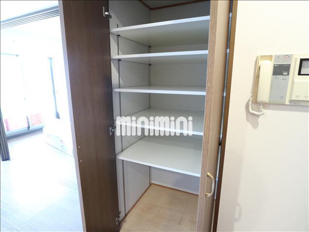 収納　大容量の収納スペースです。