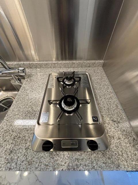 キッチン　２口ガスコンロ