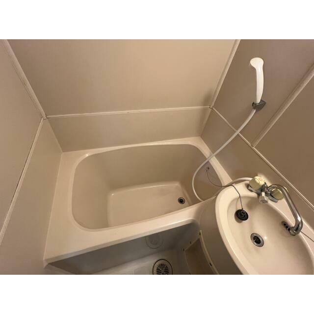 バス・シャワールーム　浴室内に洗面台あり