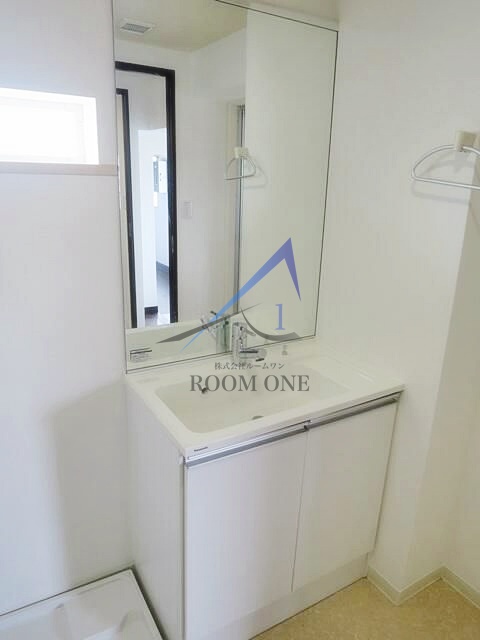 洗面設備　洗面台です。