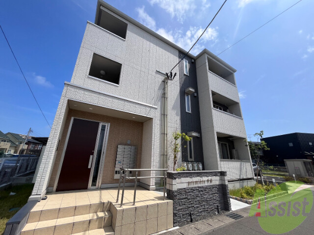 建物外観　仙台市若林区中倉３丁目「プルミエール中倉」