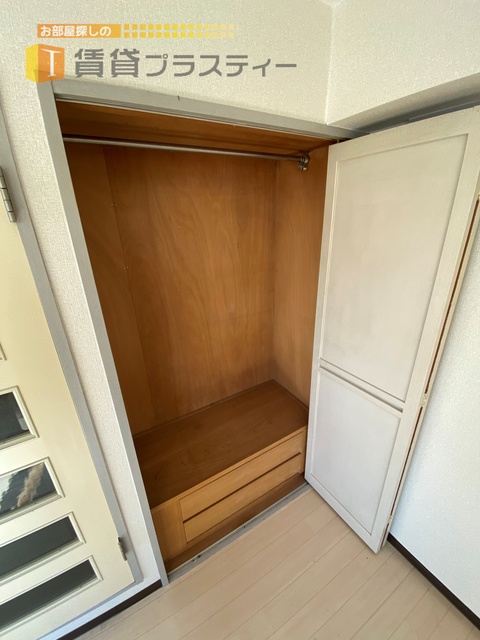収納　しっかり入る収納です。