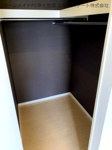 収納　ウォークインクローゼット