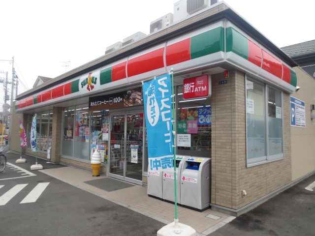 コンビニ　サンクス市川高谷店（コンビニ）まで487m