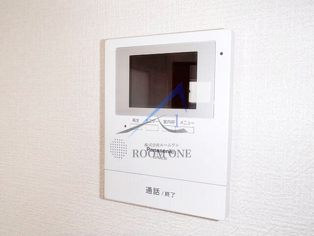 セキュリティ　モニター付きインターホンです。