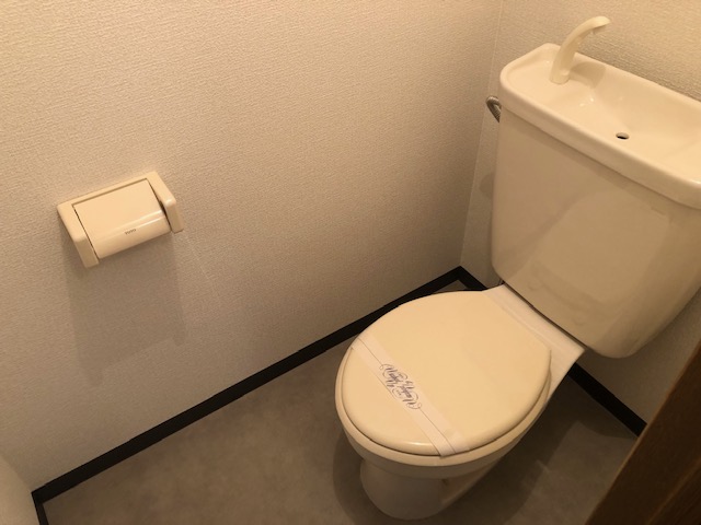 地下鉄谷町線 平野駅 徒歩7分 8階建 築31年のトイレ写真