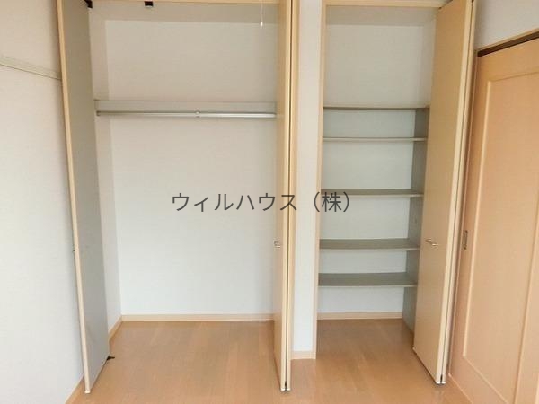 収納　クローゼット！