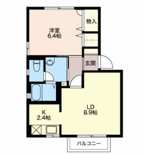 フレシール Cの間取り写真