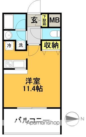京王井の頭線 高井戸駅 徒歩8分 10階建 築24年の間取り写真