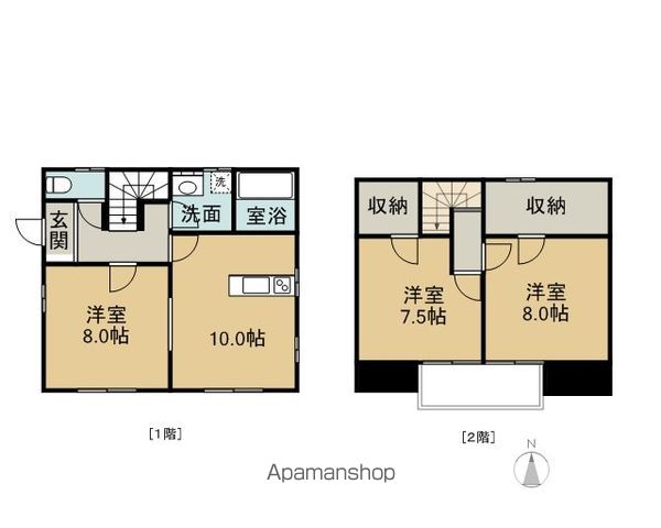北山2丁目梅津様貸家の間取り写真