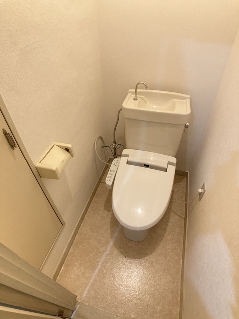 東武佐野線 堀米駅 徒歩11分 4階建 築38年のトイレ写真
