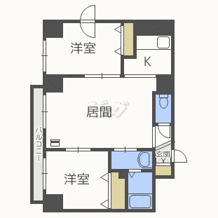 N35FUJII MSの間取り写真