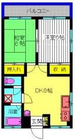 第一ひかりコーポの間取り