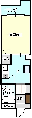 内藤マンションの間取り