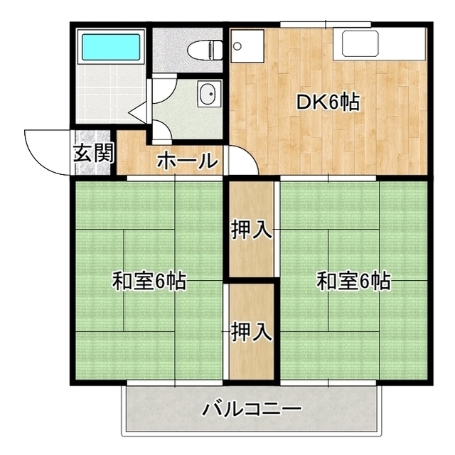 シオン緑ヶ丘の間取り