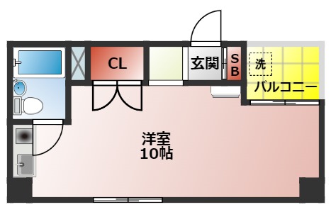 ハウゼローリエの間取り