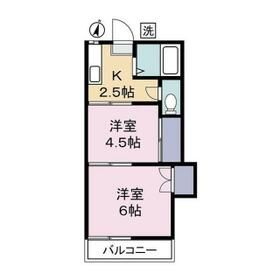 埼玉県さいたま市南区文蔵５（アパート）の賃貸物件の間取り