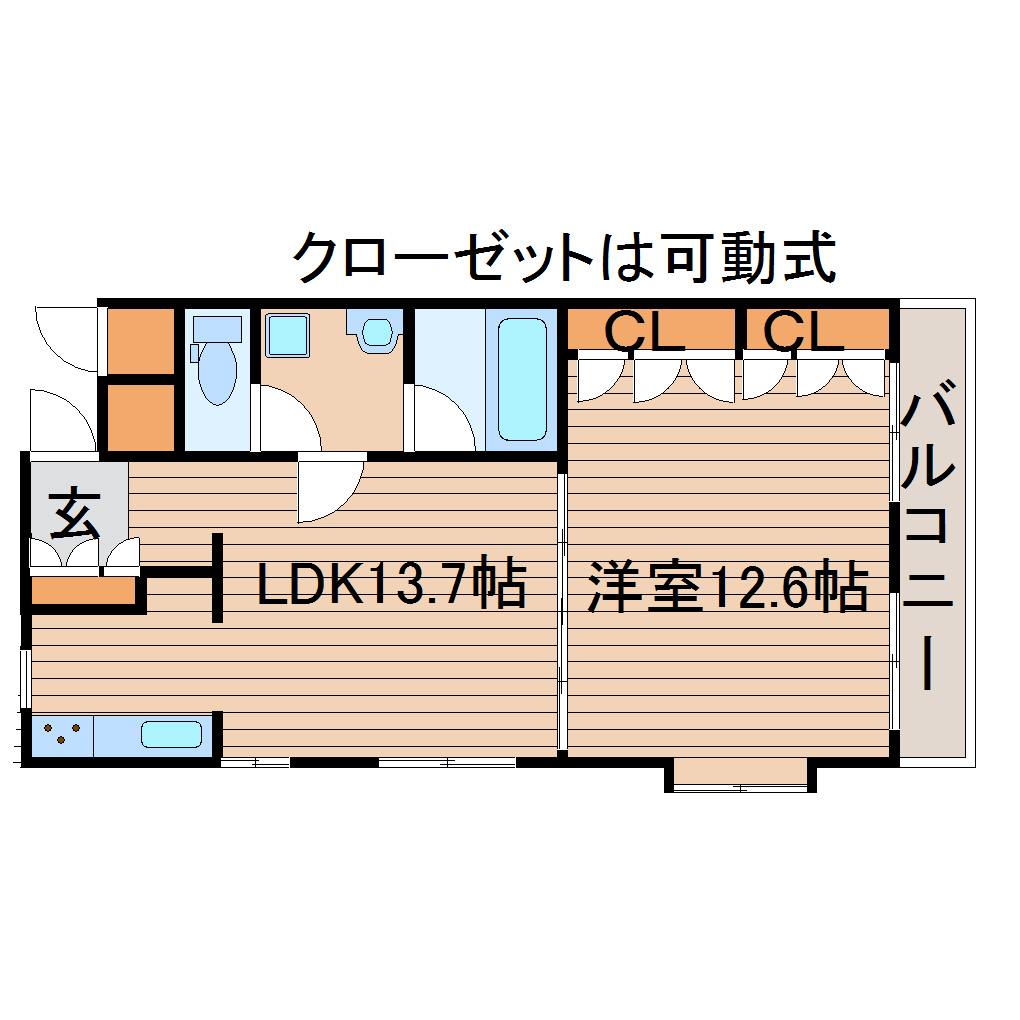 レアル多賀城の間取り