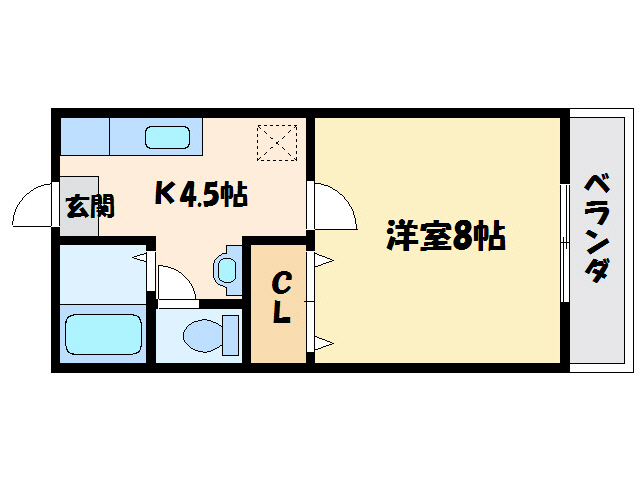 エンジェルコート21の間取り