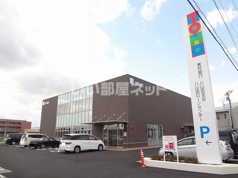 【郡山市八山田西のアパートの銀行】