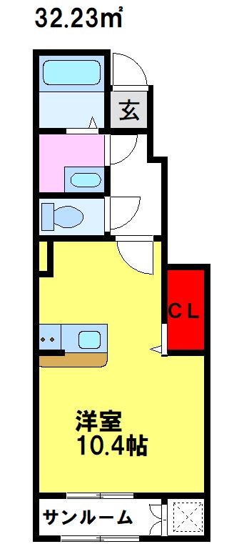 アリエッタの間取り