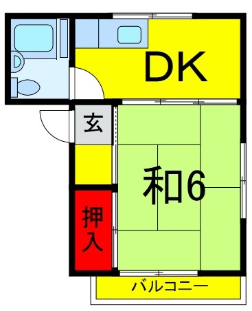 メゾンエスポワールの間取り