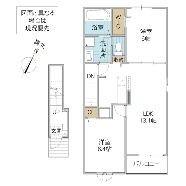 メゾン ドゥ ヴィクトワール Iの間取り