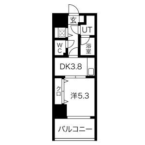 さくらHills NISHIKI Platinum Residenceの間取り