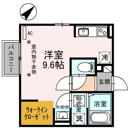 レグレス野村の間取り