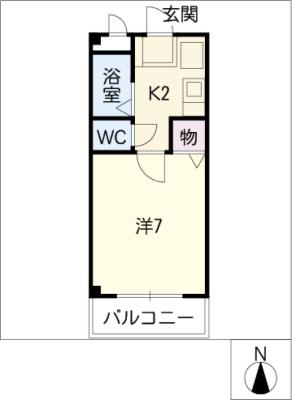 CRESCENT COURT 6の間取り