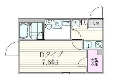 【グランピア東中野駅前の間取り】