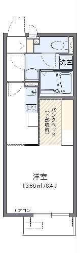 横浜市瀬谷区北新のアパートの間取り