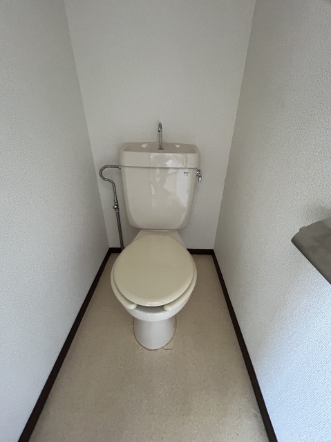 【岡山市北区岡町のアパートのトイレ】
