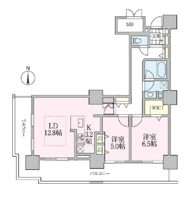 ロイヤルパークスタワー南千住の間取り