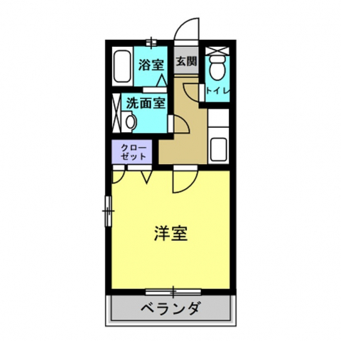 グリーンハウス新美の間取り