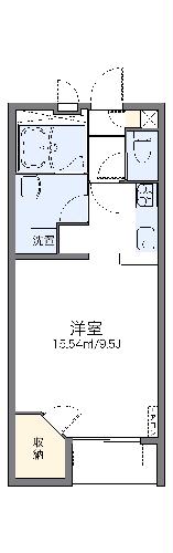 レオネクストアイリーブルーの間取り