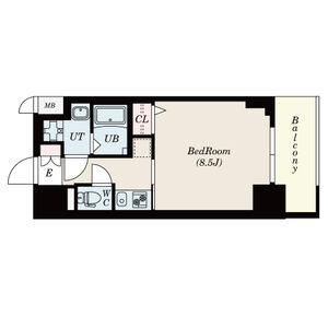 S-RESIDENCE平安通の間取り