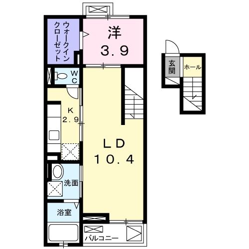 パル池田　１の間取り