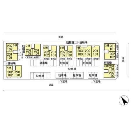 【船橋市坪井東のアパートのその他】