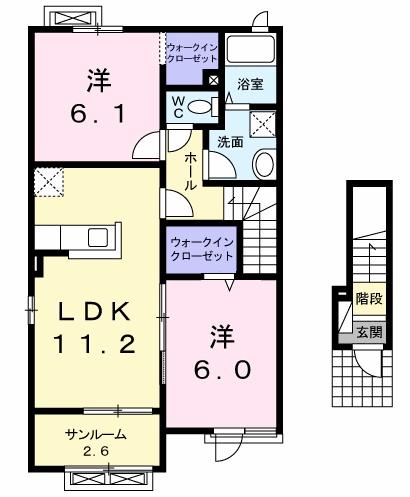 クィエースの間取り