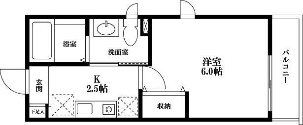 ステップ中野201の間取り