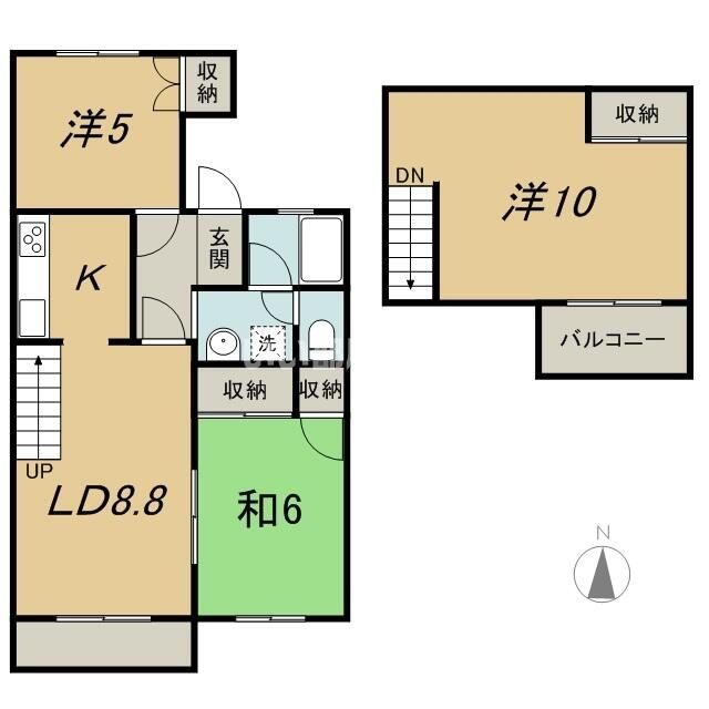 レジア和の間取り