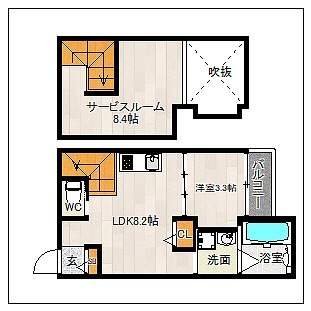 DreamStageEuphoria福岡東(ユーフォリア)の間取り