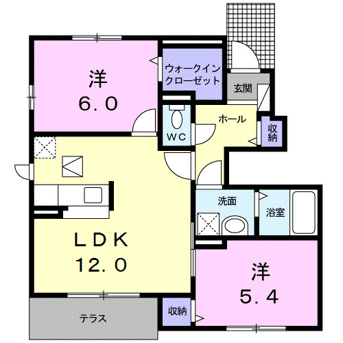 プリムローズの間取り