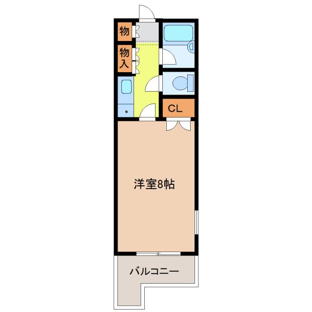 日進市三本木町のマンションの間取り