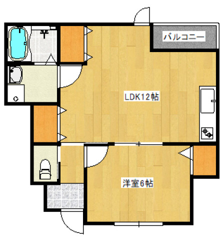 浜三条椿邸の間取り