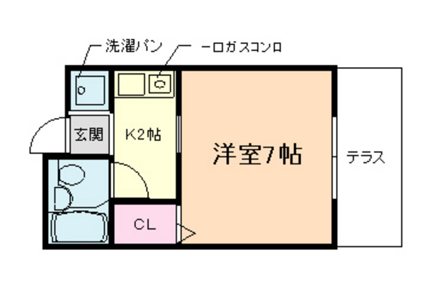 コンフォート城山の間取り