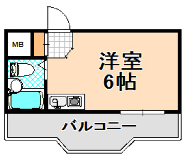 コスモメイト伊丹の間取り